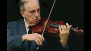 Oscar Shumsky plays Jerome Kern's Yesterdays