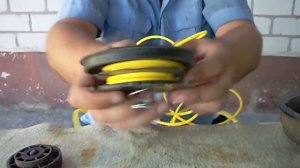 Как заменить леску в мотокосе или триммере.