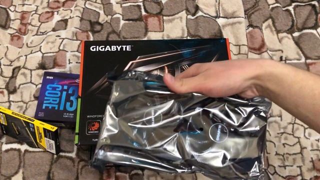 СОБИРАЮ ПК #4 РАСПАКОВКА ВИДЕОКАРТЫ (Gigabyte GTX 1650) смотреть онлайн