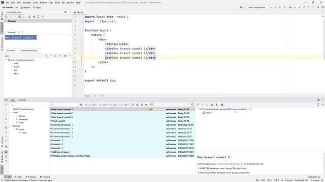 Git Курс Для Новичков / Ветки (branch) - создание, слияние, удаление, разрешение конфликтов #9