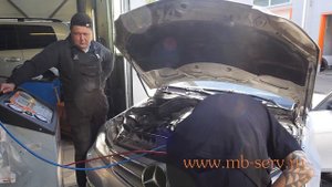 Заправка автокондиционера Мерседес w204 .Заправка автокондиционера Мерседес