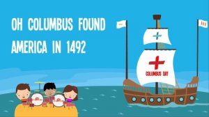 Columbus Day Lyric Video - The Kiboomers Preschool Songs & Nursery Rhymes for Holidays
