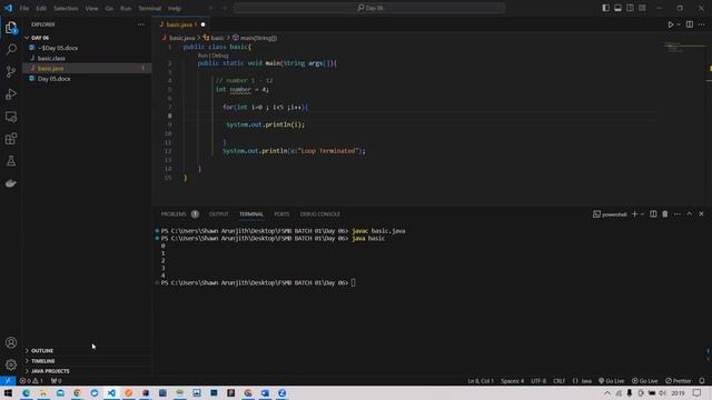 FSMB-Tamil-Day-06-Mastering Java Loops: While, For, and For Each смотреть онлайн