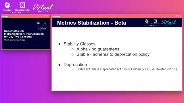 Kubernetes SIG Instrumentation: Instrumenting for Day Two Concerns - Marek Siarkowicz, Google смотреть онлайн
