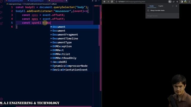Hearts Trail Animation On Mousemove | HTML, CSS, JS Languages | CSE | With M.A.I