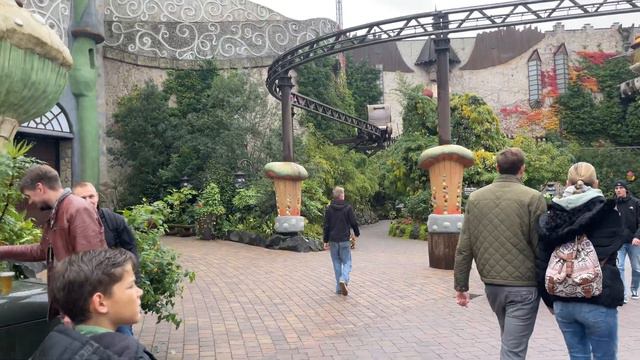 MOST FANTASTIC GERMAN THEME PARK 🎢 PHANTASLAND | GERMANY 🇩🇪 WALKING TOUR смотреть онлайн