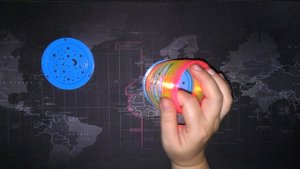 Распаковка и обзор Веселуха  Пружинка радуга световая