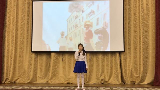 Шатаева Софья читает стихотворение С.Я. Маршака «Рассказ о неизвестном герое» смотреть онлайн