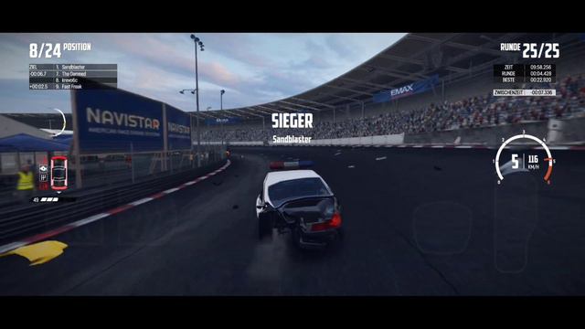 2.4hrs of LeMullets Style Race / 24 Cop Cars on Speedway / Wreckfest MOBILE 💥 смотреть онлайн