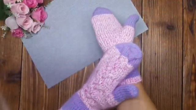 Вязаные Женские Варежки ?Видео Обзор смотреть онлайн
