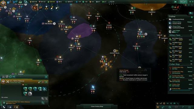 Stellaris Human Empire of Psionics - Part 26 - Engaging the pirates смотреть онлайн