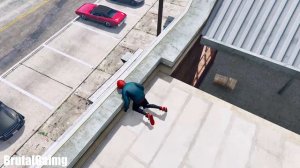 GTA 5 - SpiderMan BMX Parkour Jumps: Epic Stunts Fails (Euphoria Ragdolls) Vol.52