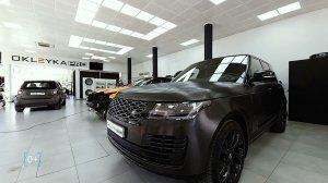 Оклейка Range Rover вOKLEYKA.PRO Цветной винил «Шлифованный алюминий» Avery