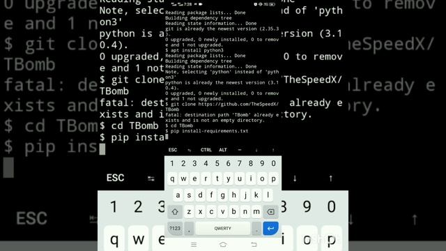 TBomb install termux (best havhimg video) смотреть онлайн