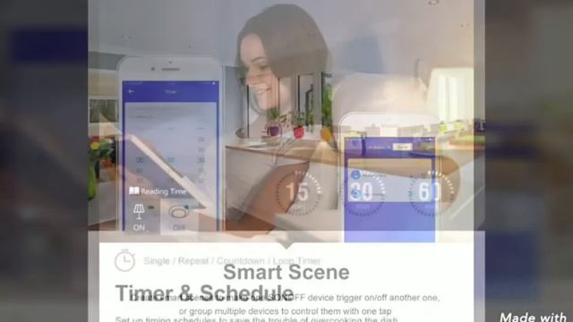Беспроводной выключатель, таймер для умного дома, WI-FI смотреть онлайн