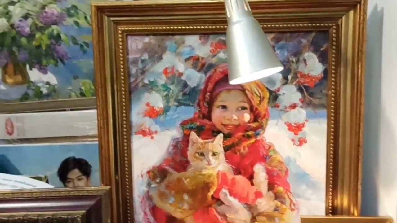 Блошиный рынок на Тишинке #тишинка #москва #эллапанкратова