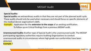 1-How To Implement  MDSAP ( Medical Device Single Audit Program)?