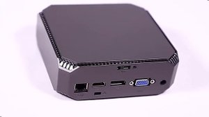 Мини ПК, Системный блок JuniBox неттоп X3 pro DDR 8gb/SSD 256gb intel celeron up to 2.4 GHz, черный