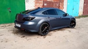 ТЮНИНГ MAZDA 6 GH. ЧАСТЬ 3. ТОНИРОВКА ЗАДНИХ ФОНАРЕЙ