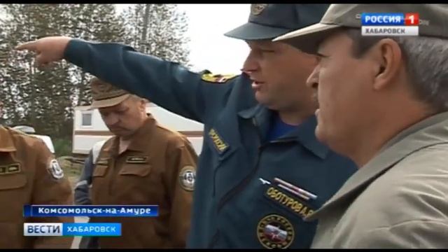 Учения с наливными дамбами в Комсомольске смотреть онлайн