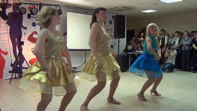 Планета Фитнес в Самаре- 10 лет.Наш танец ''Самба ''.