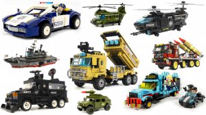 Собираем наборы конструкторов LEGO. Танки, самолеты, грузовики и не только!