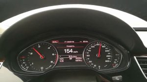 Ауди A8 D4 200 км в час