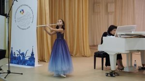 С. Монюшко "Пряха" Исп. Евгения Шубина (флейта), Ольга Бер (фортепиано)