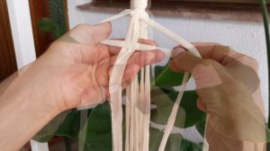 MACETERO DE MACRAMÉ PARA PRINCIPIANTES - Tutorial fácil y detallado - DIY - [4K]