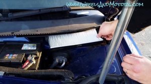 VW Passat (B5+, B5.5, facelift) service: how to change pollen filter (cabin air filter).