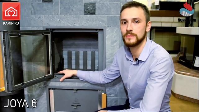 Печь-камин Joya 6 от Финской компании NunnaUuni (Домотехника Москва) смотреть онлайн