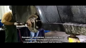 BMW X5 E70 Замена передних тормозных дисков и тормозных колодок