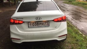 Габарит, стоп и ПТФ солярис 2