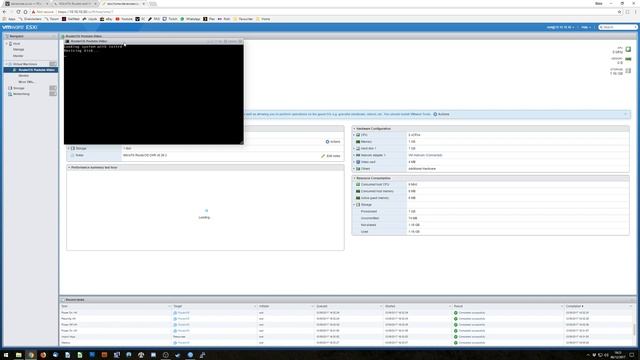 MikroTik RouterOS CHR install to VMWare VSphere ESXi 6.5 OVA