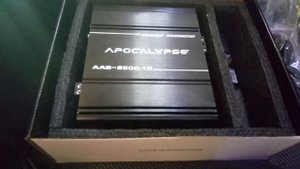Мини обзор усилителя Apocalypse AAB-2900.1D  2019