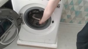 Распаковка - Стиральная машина LG F2J5HS6W
