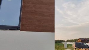 Закончили работы по утеплению и отделке фасадов газобетонного дома. СФТК Мокрый Фасад, EIFS Ceresit