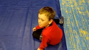 Тренировка борцов ветеранов