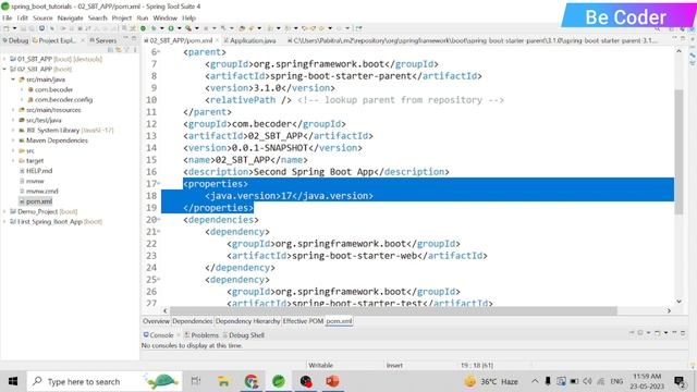 #7 why use spring-boot-starter-parent | Spring Boot Tutorials In Hindi