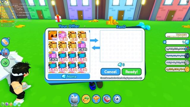 НАД ЭТИМ НУБОМ ИЗДЕВАЛИСЬ, ПОЭТОМУ Я ПОДАРИЛ ЕМУ HUGE CAT В СИМУЛЯТОРЕ ПИТОМЦА Х В РОБЛОКС! (Roblox смотреть онлайн