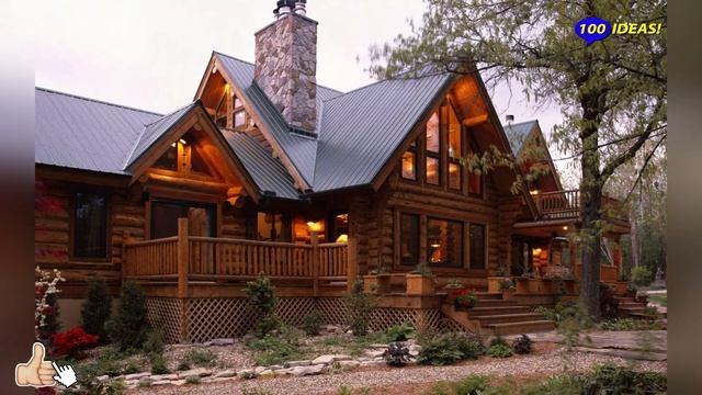 40 amazing wooden houses. Design of the facade (exterior) of buildings!