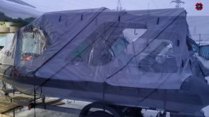 ТЕНТ КОМБИНИРОВАННЫЙ НА ЛОДКУ RIB НАВИГАТОР 460R PRO