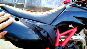 Стайлинг питбайка #2 I Замена пластика и грипс I