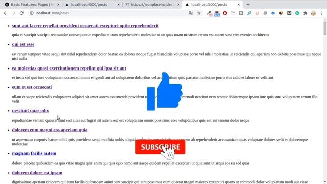 Static & Server Side Rendering of  Page using API - Next JS Tutorial #4 | React JS for Beginners