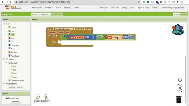How To Make Your Own Compass in MIT App Inventor 2