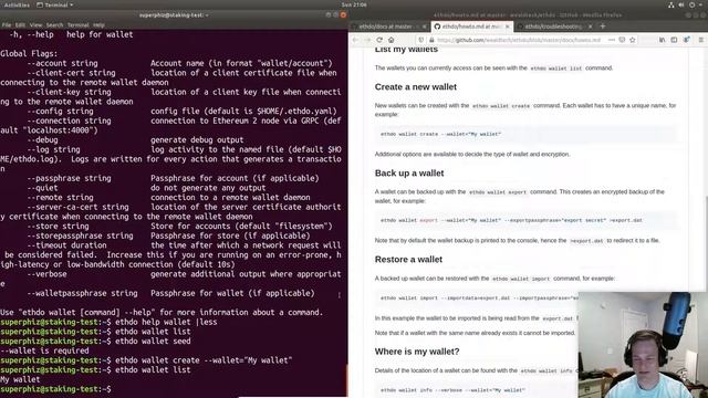 Install ethdo wallet manager for Ethereum 2 Serenity, and create a hierarchical deterministic walle смотреть онлайн