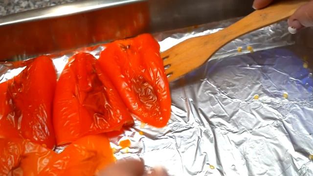 Маринованные баклажаны с перцем. Эта закуска украсит и дополнить любой стол смотреть онлайн