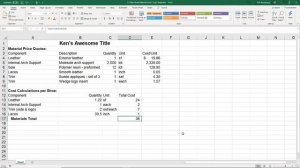 Spreadsheets For Business Lesson1 Level1 Pt2