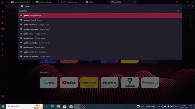 Instalação do Git Bash #01 смотреть онлайн