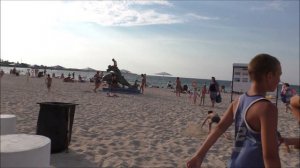 Крым. Пляж поселок Черноморское